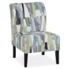 Triptis Multi-Color Armless Accent Chair 1 Triptis Multi-Color Armless Accent Chair -Chic Furniture Store 810431378 2