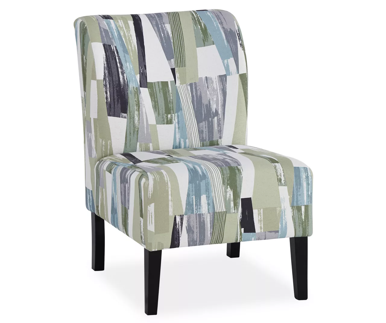 Triptis Multi-Color Armless Accent Chair 3 Triptis Multi-Color Armless Accent Chair