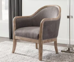Engineer Taupe Accent Chair -Chic Furniture Store 810431435