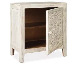 Fossil Ridge White Accent Cabinet -Chic Furniture Store 810431483 3