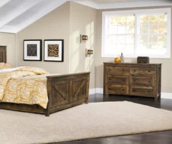Century Lane Rustic Brown 6-Drawer Dresser -Chic Furniture Store 810434140 6