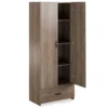 Salinas Rustic Oak Storage Cabinet -Chic Furniture Store 810448555 1