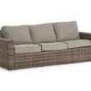 Broyhill Eagle Brooke All-Weather Wicker Cushioned Patio Sofa 1 Broyhill Eagle Brooke All-Weather Wicker Cushioned Patio Sofa -Chic Furniture Store 810452033
