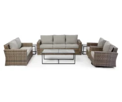 Broyhill Eagle Brooke All-Weather Wicker Cushioned Patio Sofa 29 Broyhill Eagle Brooke All-Weather Wicker Cushioned Patio Sofa -Chic Furniture Store 810452033 810452032 810496528 810452031 810451920 1