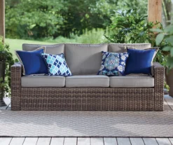 Broyhill Eagle Brooke All-Weather Wicker Cushioned Patio Sofa 24 Broyhill Eagle Brooke All-Weather Wicker Cushioned Patio Sofa -Chic Furniture Store 810452033 810456075 810456077