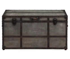 Amsel Gray Storage Trunk 10 Amsel Gray Storage Trunk -Chic Furniture Store 810458018 3