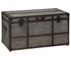 Amsel Gray Storage Trunk 11 Amsel Gray Storage Trunk -Chic Furniture Store 810458018 4