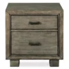 Arnett Smoky Gray Nightstand -Chic Furniture Store 810458207 2