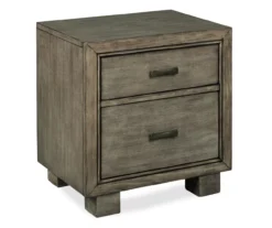 Arnett Smoky Gray Nightstand -Chic Furniture Store 810458207 3