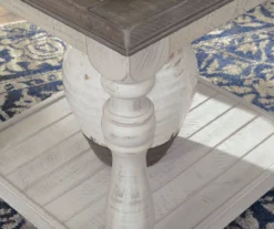 Havalance Gray & White Two-Tone End Table -Chic Furniture Store 810458274 2