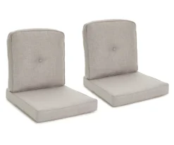 Gray 4-Piece Replacement Pinehurst Swivel Glider Cushion Set -Chic Furniture Store 810460986 10