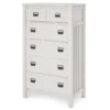 Deveronne Ivory Oak 5-Drawer Dresser -Chic Furniture Store 810464955 3