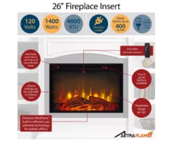 63" Rollins Espresso Electric Fireplace Console -Chic Furniture Store 810464962 4