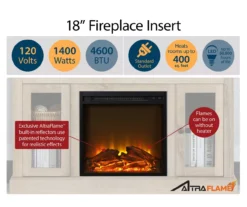 Ameriwood 47" Grandcastle Electric Fireplace Console 24 Ameriwood 47" Grandcastle Electric Fireplace Console -Chic Furniture Store 810464997 4