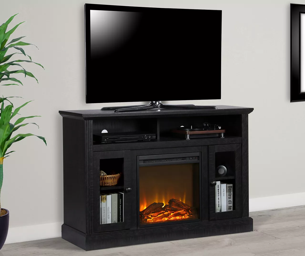 Ameriwood 47" Grandcastle Electric Fireplace Console 6 Ameriwood 47" Grandcastle Electric Fireplace Console - Image 4