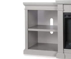 65" Wilton Gray Electric Fireplace Console -Chic Furniture Store 810465000 5