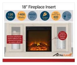 Ameriwood 47" Grandcastle Electric Fireplace Console 21 Ameriwood 47" Grandcastle Electric Fireplace Console -Chic Furniture Store 810465005 4