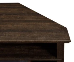 47" Flaxton Espresso Corner Electric Fireplace Console -Chic Furniture Store 810465039 5