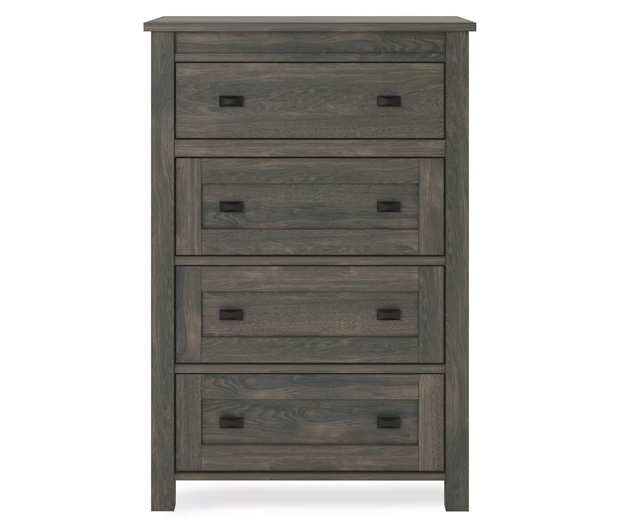 Century Lane Weathered Oak 4-Drawer Dresser 5 Century Lane Weathered Oak 4-Drawer Dresser - Image 3