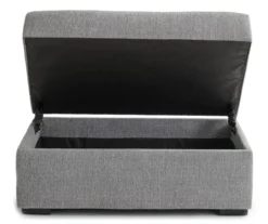 Parkdale Silver Storage Ottoman -Chic Furniture Store 810465150 1