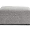Parkdale Silver Storage Ottoman