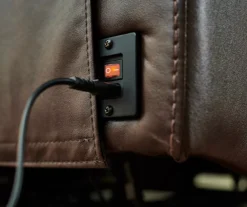 Wellsley Leather Power Reclining Console Loveseat 27 Wellsley Leather Power Reclining Console Loveseat -Chic Furniture Store 810469258 810469259 1 2