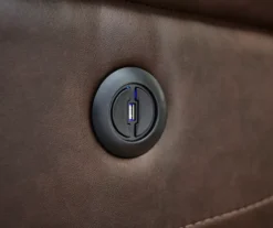 Wellsley Leather Power Reclining Console Loveseat 26 Wellsley Leather Power Reclining Console Loveseat -Chic Furniture Store 810469258 810469259 2 2