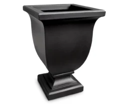 Augusta Black Tall Planter -Chic Furniture Store 810472982 3