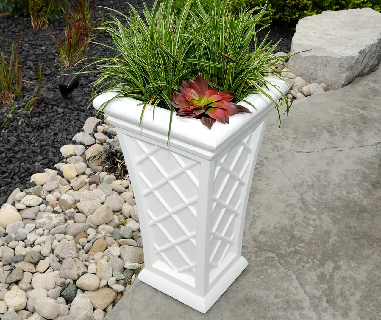 Mayne Inc. Georgian Tall Planter 3 Mayne Inc. Georgian Tall Planter