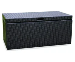 All-Weather Wicker 48-Gallon Storage Deck Box -Chic Furniture Store 810478126 11