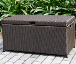 All-Weather Wicker 48-Gallon Storage Deck Box -Chic Furniture Store 810478128