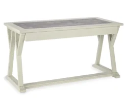 Jonileene White-Gray Desk -Chic Furniture Store 810485166 3