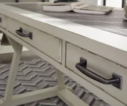 Jonileene White-Gray Desk -Chic Furniture Store 810485166 4