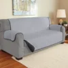 Gray Reversible Sofa Furniture Protector -Chic Furniture Store 810498227 1