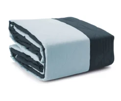 Navy & Light Blue Microfiber Reversible Sofa Furniture Protector -Chic Furniture Store 810498484 6