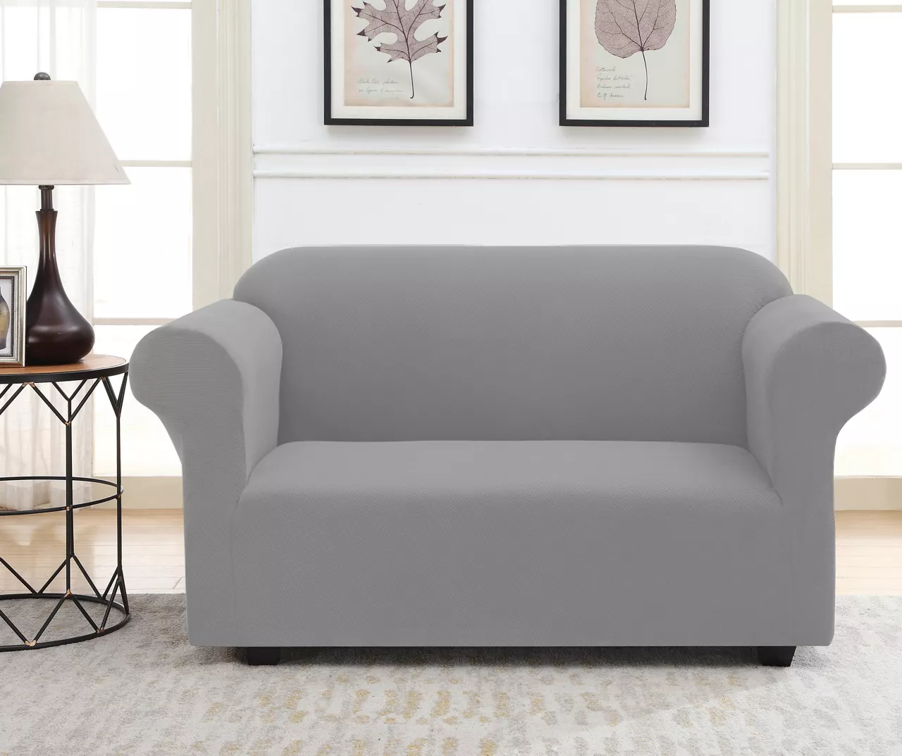Gray Loveseat Sofa Slipcover 3 Gray Loveseat Sofa Slipcover