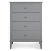 Somerville Gray 4-Drawer Dresser 2 Somerville Gray 4-Drawer Dresser -Chic Furniture Store 810498832 1
