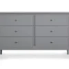Somerville Gray 6-Drawer Dresser -Chic Furniture Store 810498835 1