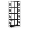 Black Square 4-Shelf Bookcase -Chic Furniture Store 810502794 2