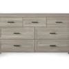 Silverton Oak 7-Drawer Dresser 1 Silverton Oak 7-Drawer Dresser -Chic Furniture Store 810504711 2