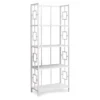 White Square 4-Shelf Open Bookcase -Chic Furniture Store 810512949 2
