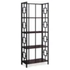 Espresso Square 4-Shelf Open Bookcase -Chic Furniture Store 810512950 2