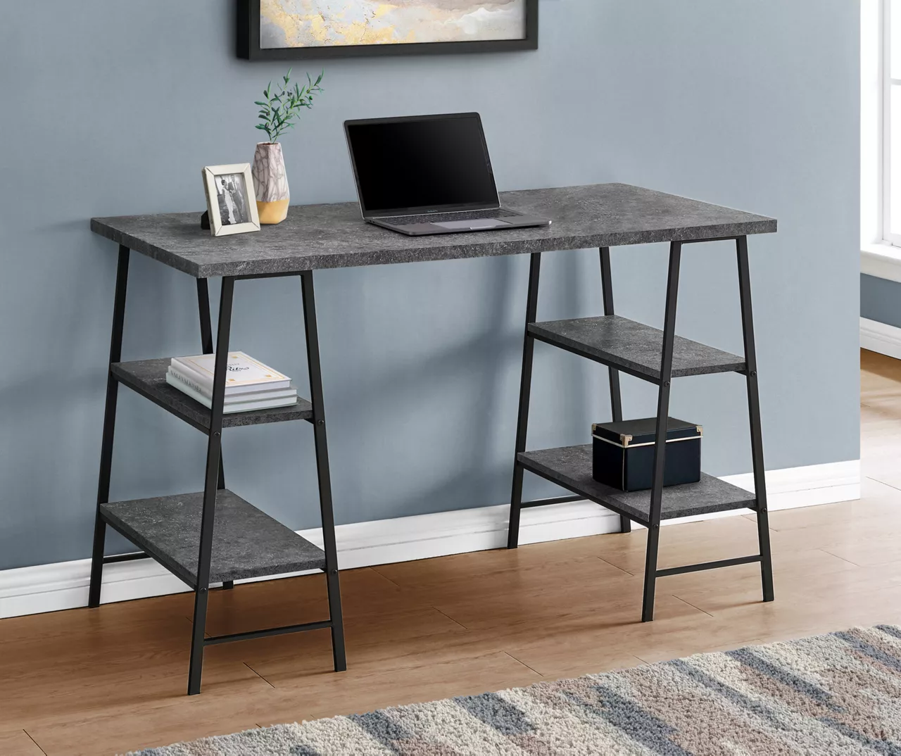 Monarch Sawhorse Office Desk 16 Monarch Sawhorse Office Desk - Image 14