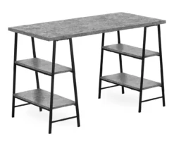 Monarch Sawhorse Office Desk 23 Monarch Sawhorse Office Desk -Chic Furniture Store 810512952 2