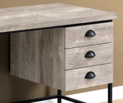Monarch Reclaimed 3-Drawer Computer Desk -Chic Furniture Store 810512956 4