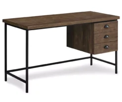 Monarch Reclaimed 3-Drawer Computer Desk -Chic Furniture Store 810512958 2