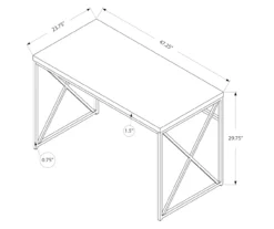 Monarch Reclaimed Office Desk -Chic Furniture Store 810512960 3