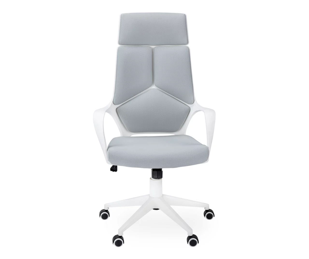 White & Gray Executive Office Chair 3 White & Gray Executive Office Chair