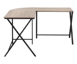 Monarch X Leg L-Shaped Corner Desk -Chic Furniture Store 810512975 5