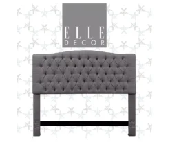 Gray Celeste Upholstered Queen Headboard 13 Gray Celeste Upholstered Queen Headboard -Chic Furniture Store 810513487